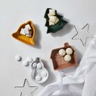 Stoneware Set of 4 Festive Mini Dishes image number 5